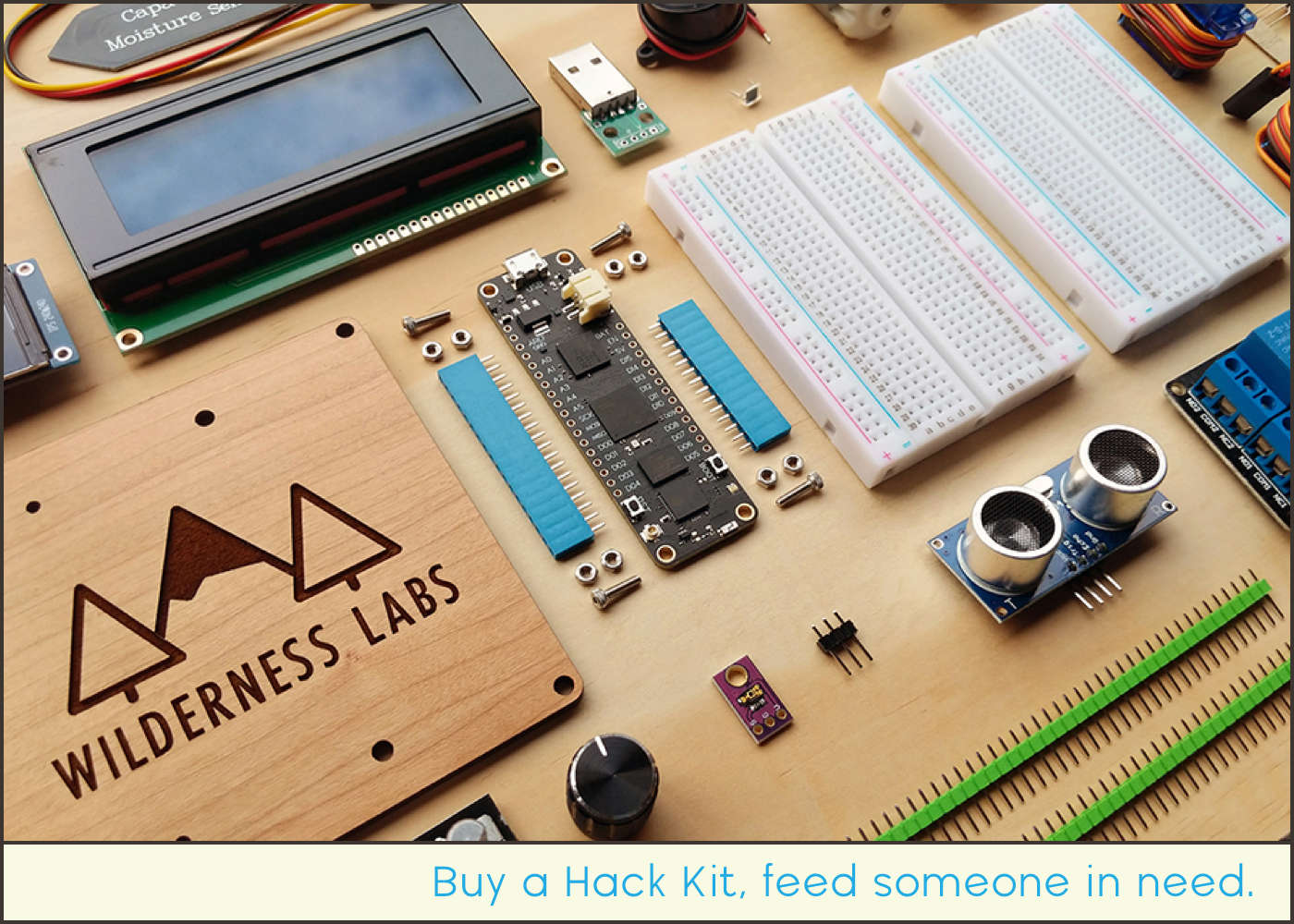 Buy a Hack Kit, Feed Someone in Need.